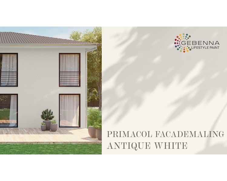 PRIMACOL FACADEMALING FARVEKORT ANTIQUE WHITE